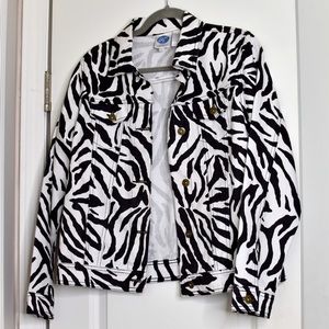 Vintage Zebra Jacket